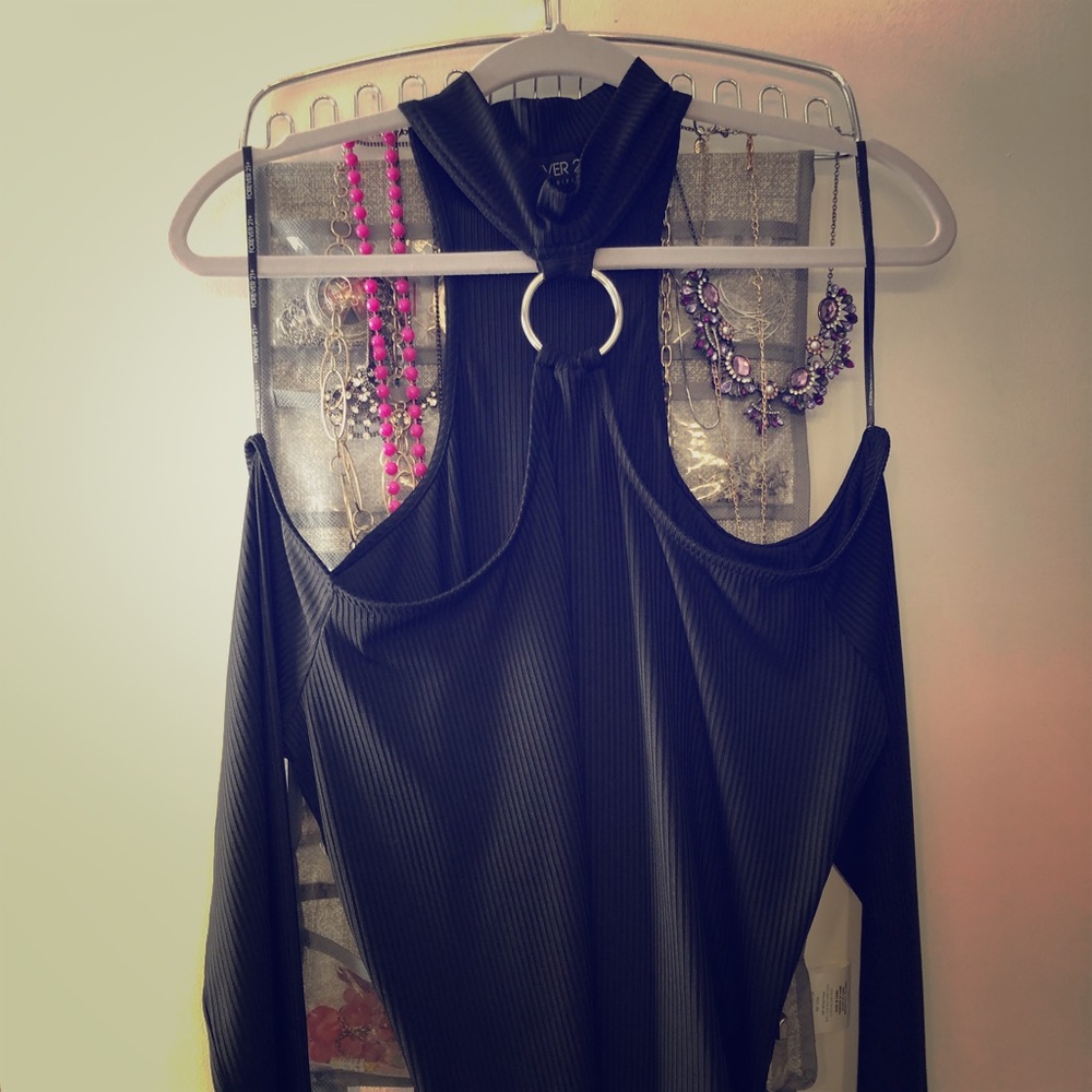 Cold Shoulder Night Out Top